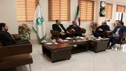 دیدار رئیس دانشگاه علوم پزشکی استان سمنان با مدیر کل دیوان محاسبات استان سمنان 